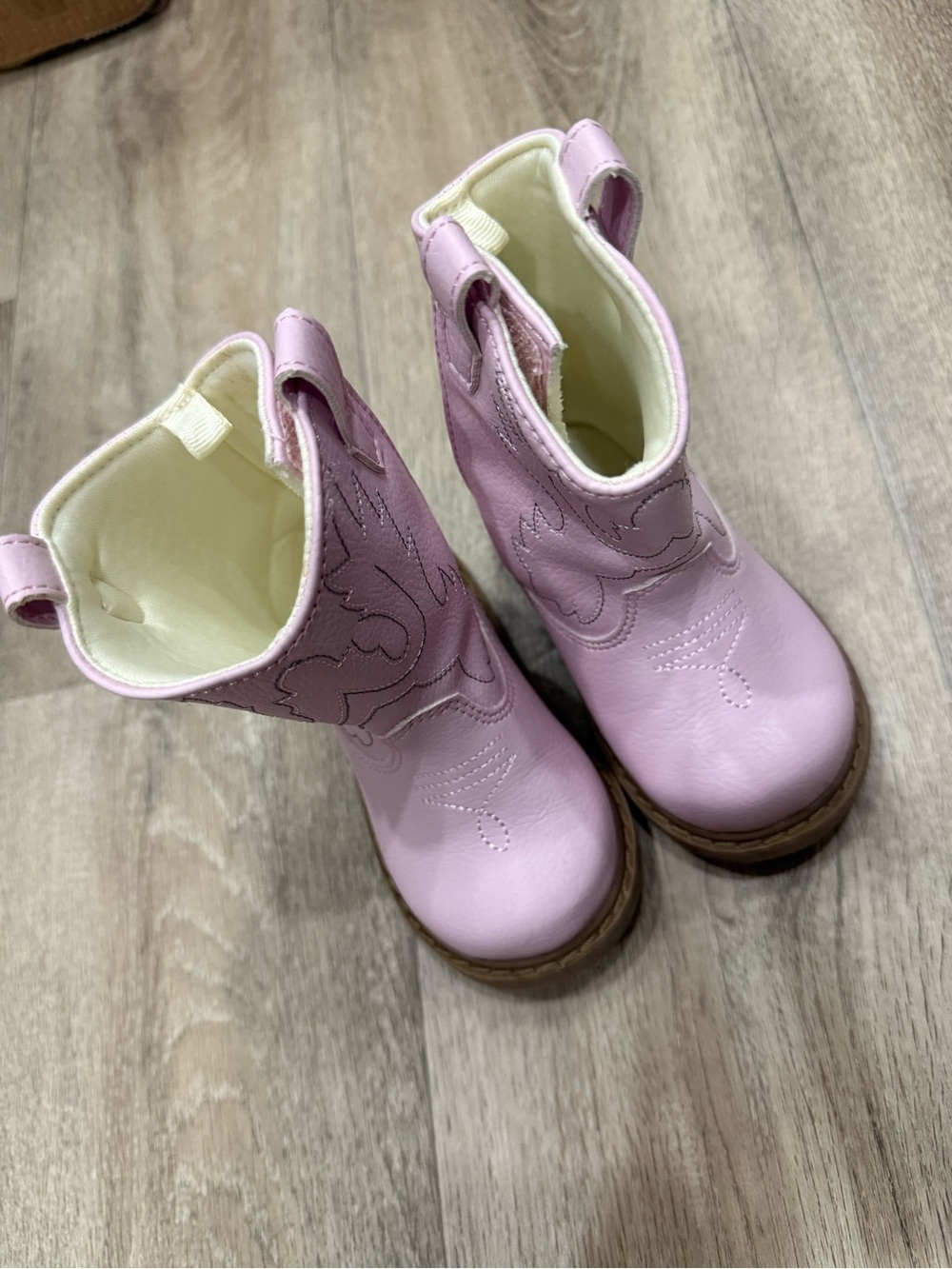 Toddler Pink Cowboy Boots my first walkers